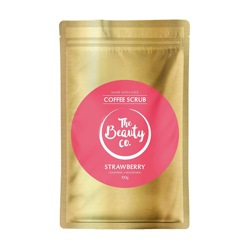 the beauty co Strawberry Face and Body Coffee Scrub